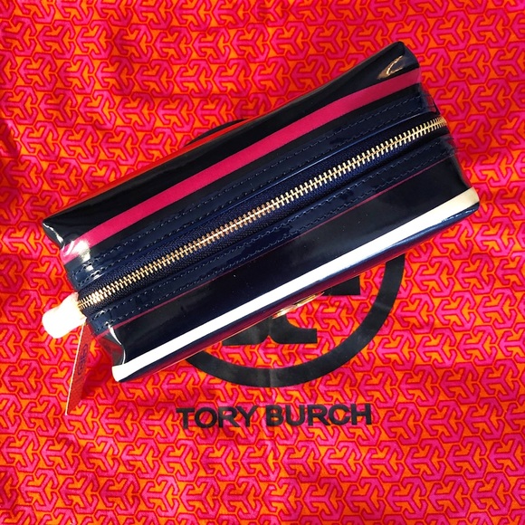 SOLD:: Tory Burch Cosmetics Case - Picture 2 of 4